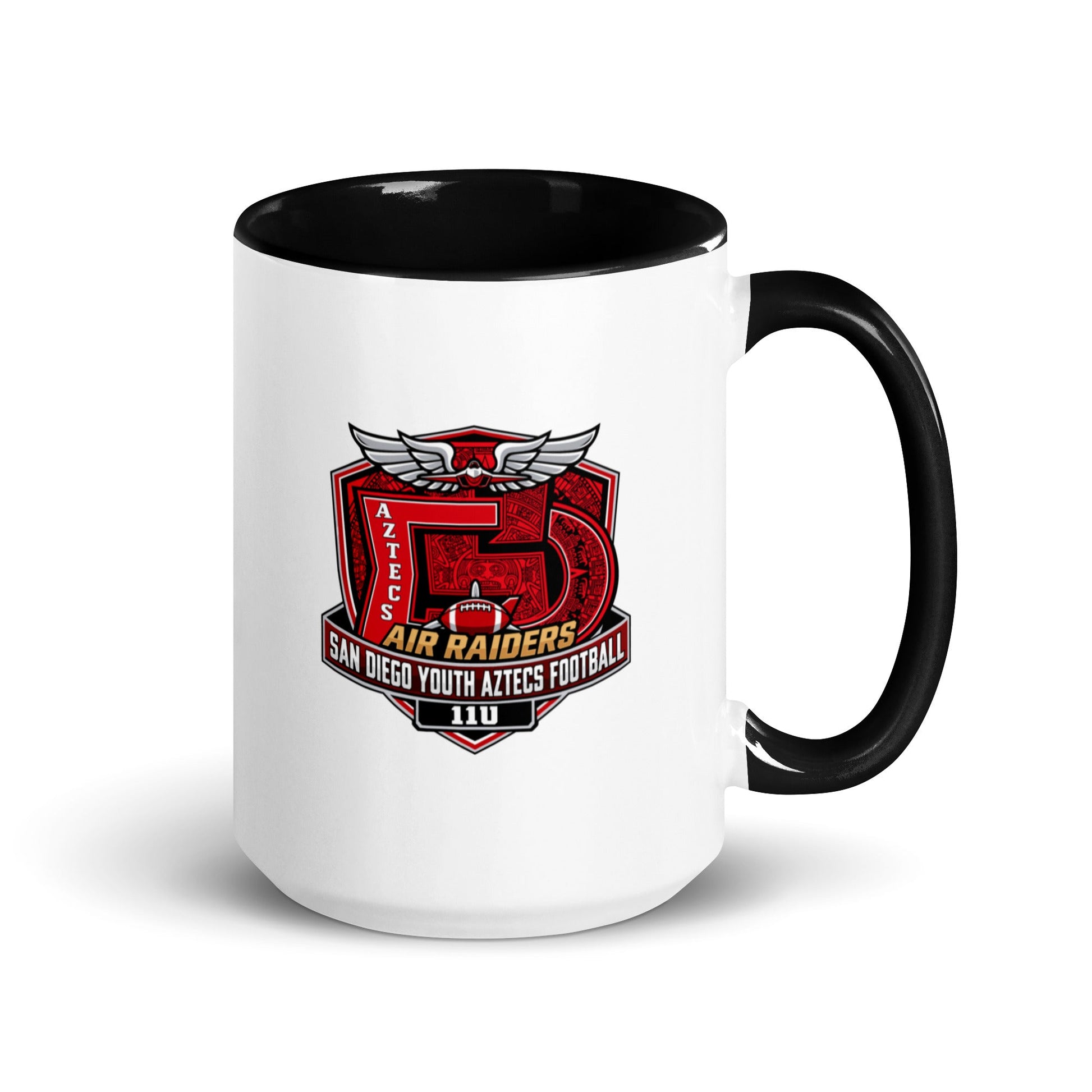 Coffee Mug | San Diego Youth Aztecs Football 11u Air Raiders | Shield Logo