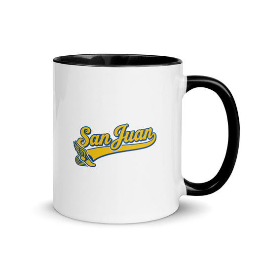 Coffee Mug | San Juan Track and Field | Script Logo
