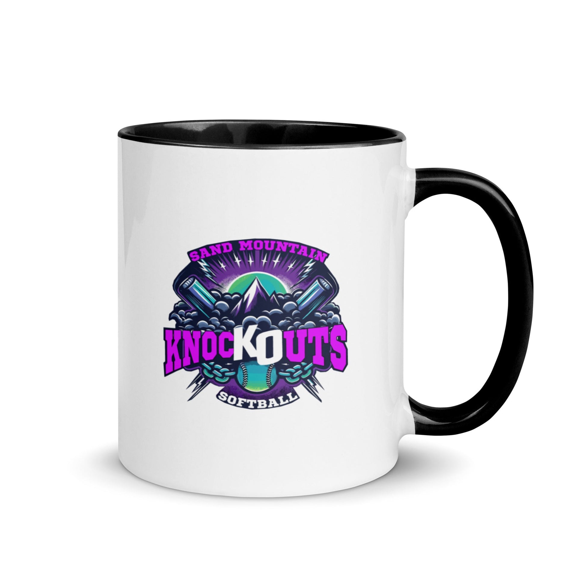 Coffee Mug | Sand Mountain Knockouts | Ball & Bat Logo