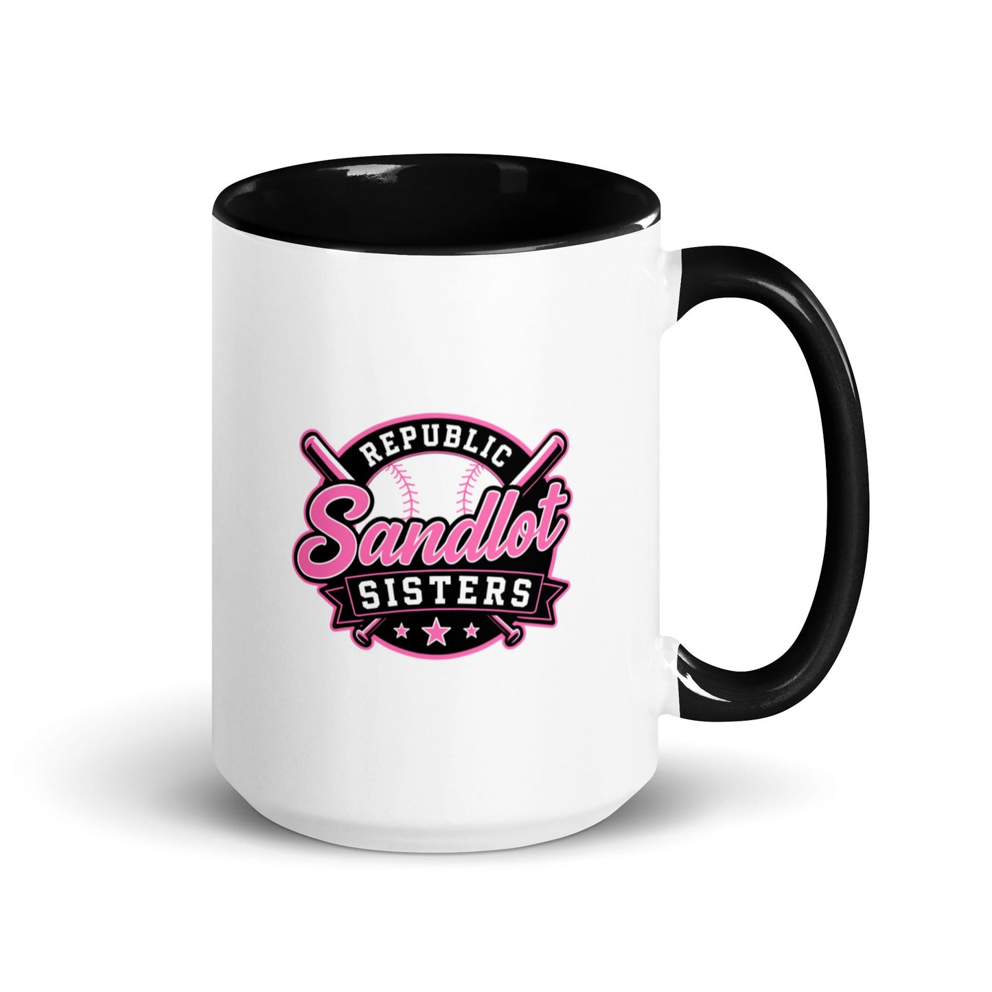 Coffee Mug | Sandlot Sisters | Badge Logo