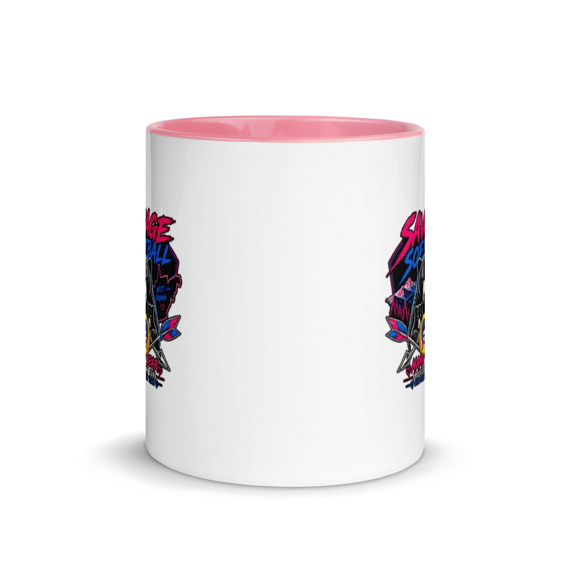 Coffee Mug | Savage Softball | Mascot Logo