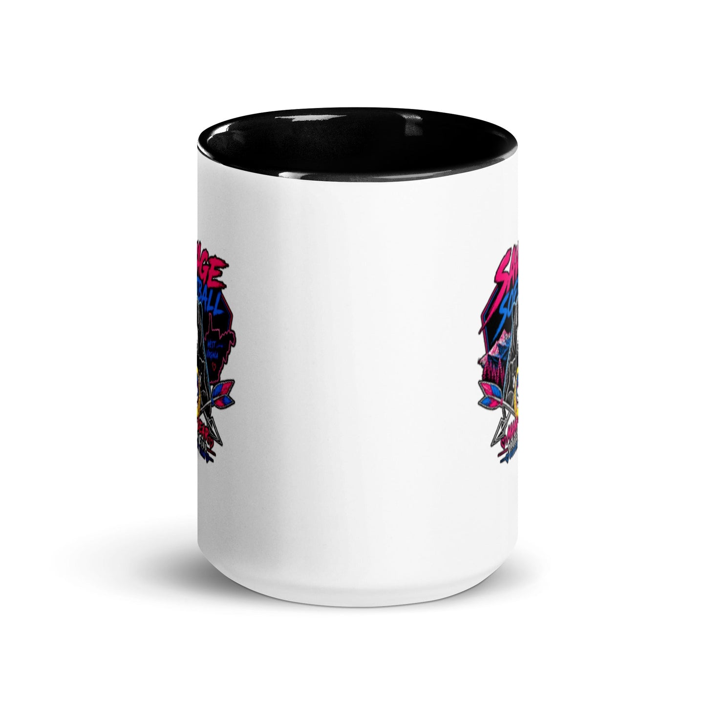 Coffee Mug | Savage Softball | Mascot Logo