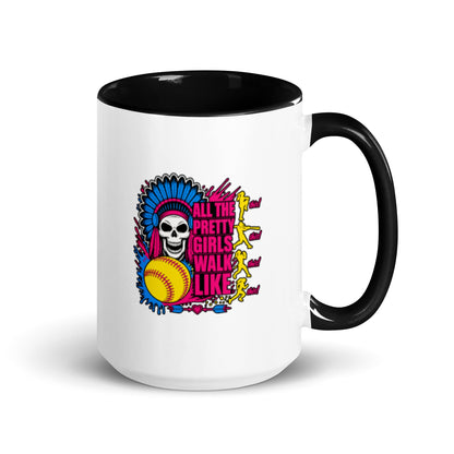 Coffee Mug | Savage Softball | Varsity Vanguard Logo