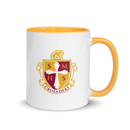 Coffee Mug | Scecina High School Track and Field | Crest Logo