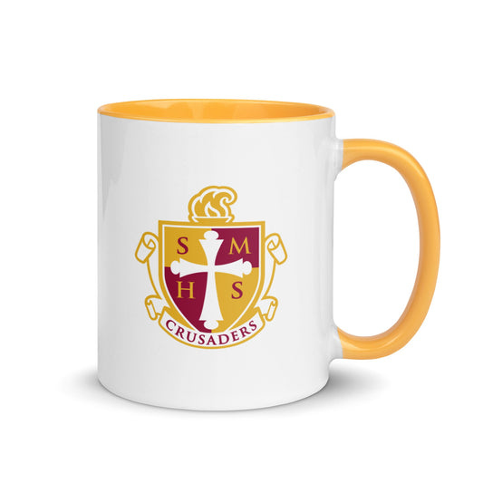 Coffee Mug | Scecina High School Track and Field | Crest Logo