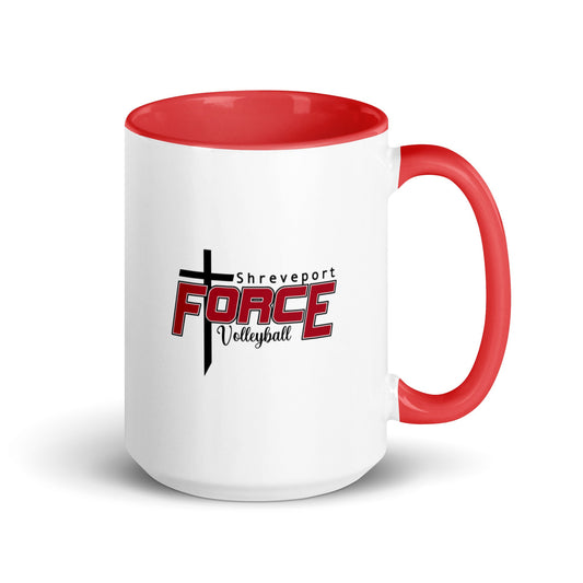 Coffee Mug | Shreveport Force Volleyball | Crest Logo