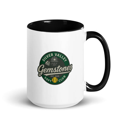 Coffee Mug | Silver Valley Gemstones | Badge Logo