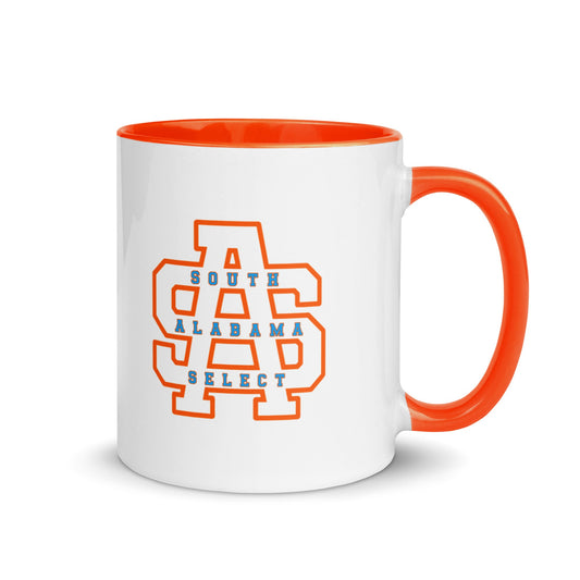 Coffee Mug | South Alabama Select 8U | Letter Crest Logo