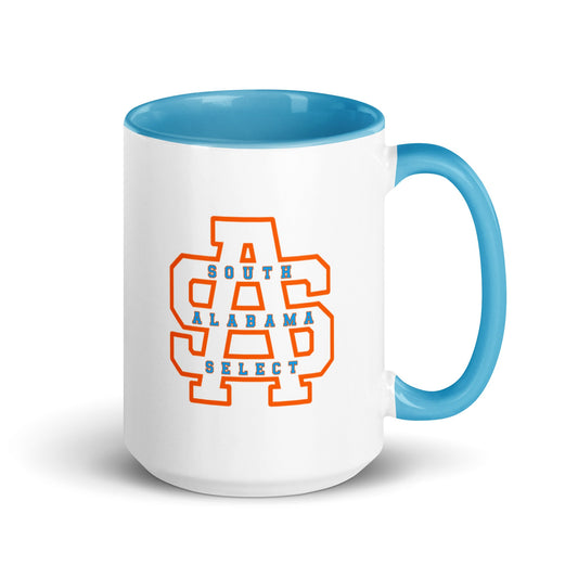 Coffee Mug | South Alabama Select 8U | Letter Crest Logo