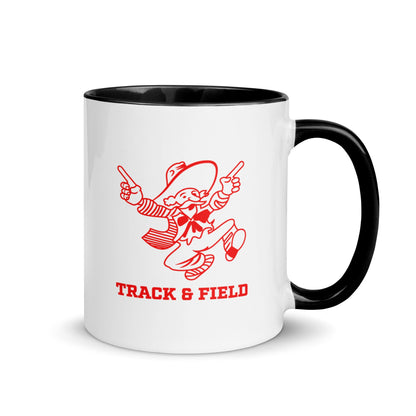 Coffee Mug | South High Track | Mascot Logo