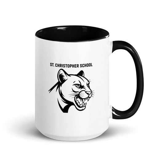 Coffee Mug | St. Christopher Cougars | Modern Icon Logo