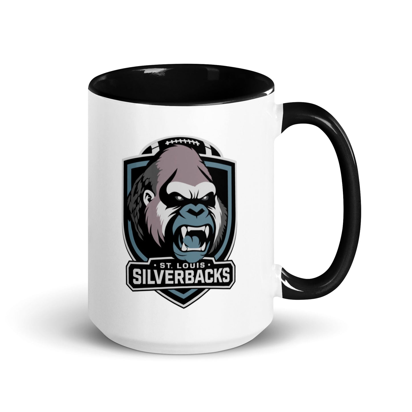 Coffee Mug | St. Louis Silverbacks Women’s Football Team | Shield Logo