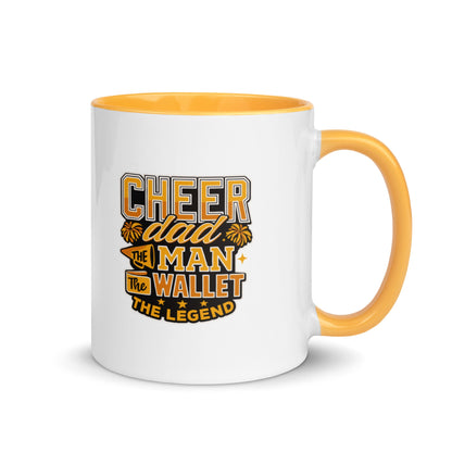 Coffee Mug | Sunset Surge All-Star Cheerleading | Cheer Dad Legend Logo