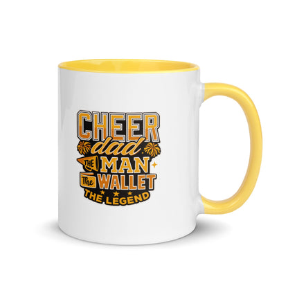 Coffee Mug | Sunset Surge All-Star Cheerleading | Cheer Dad Legend Logo
