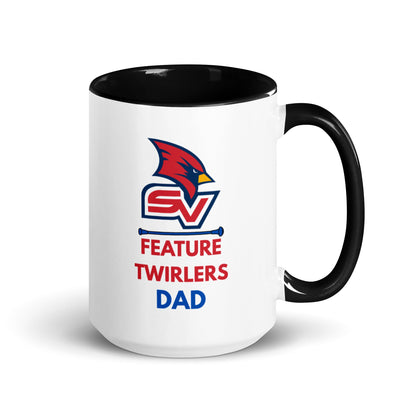 Coffee Mug | SVSU Feature twirlers | Dad Logo