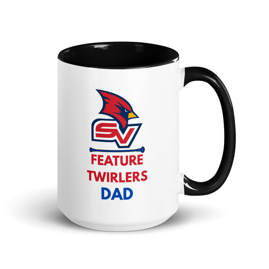 Coffee Mug | SVSU Feature twirlers | Dad Logo