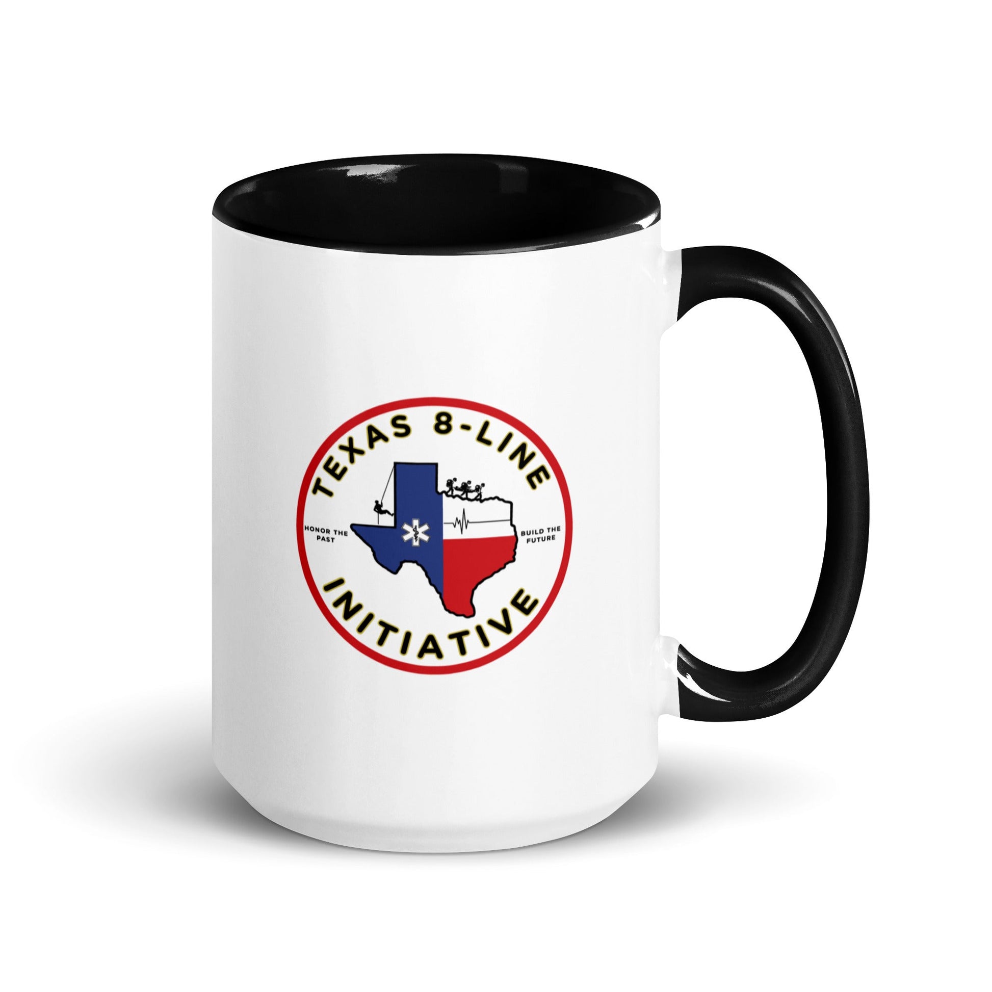 Coffee Mug | Texas 8 - Line Initiative | Badge Logo