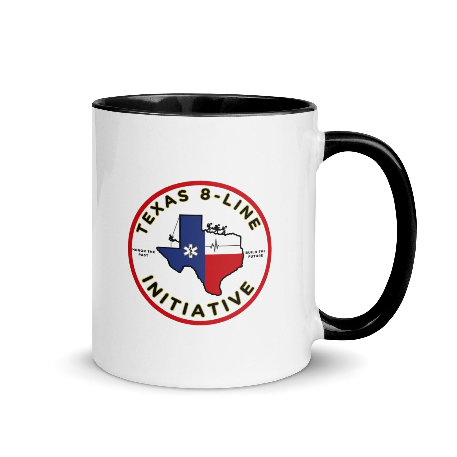 Coffee Mug | Texas 8 - Line Initiative | Badge Logo