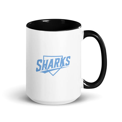 Coffee Mug | The Sharks Baseball Team | Crest Logo