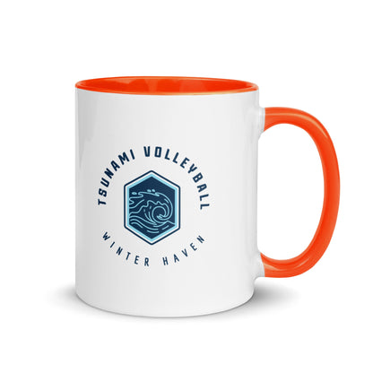 Coffee Mug | Tsunami Volleyball Club | Crest Logo
