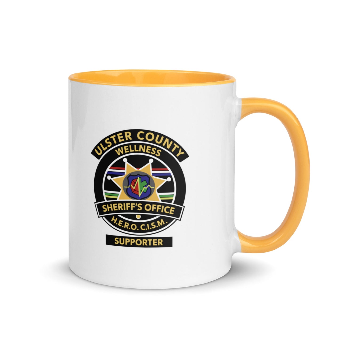 Coffee Mug | Ulster County Sheriff's Office Wellness Division | Badge Logo