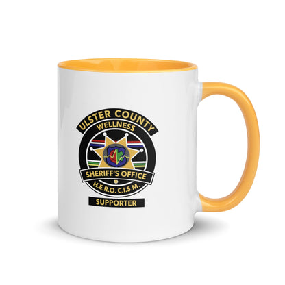 Coffee Mug | Ulster County Sheriff's Office Wellness Division | Badge Logo