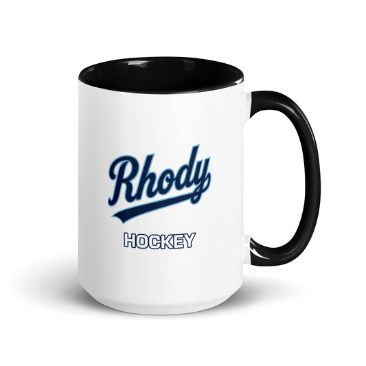 Coffee Mug | URI Men’s Hockey | Athletics Logo
