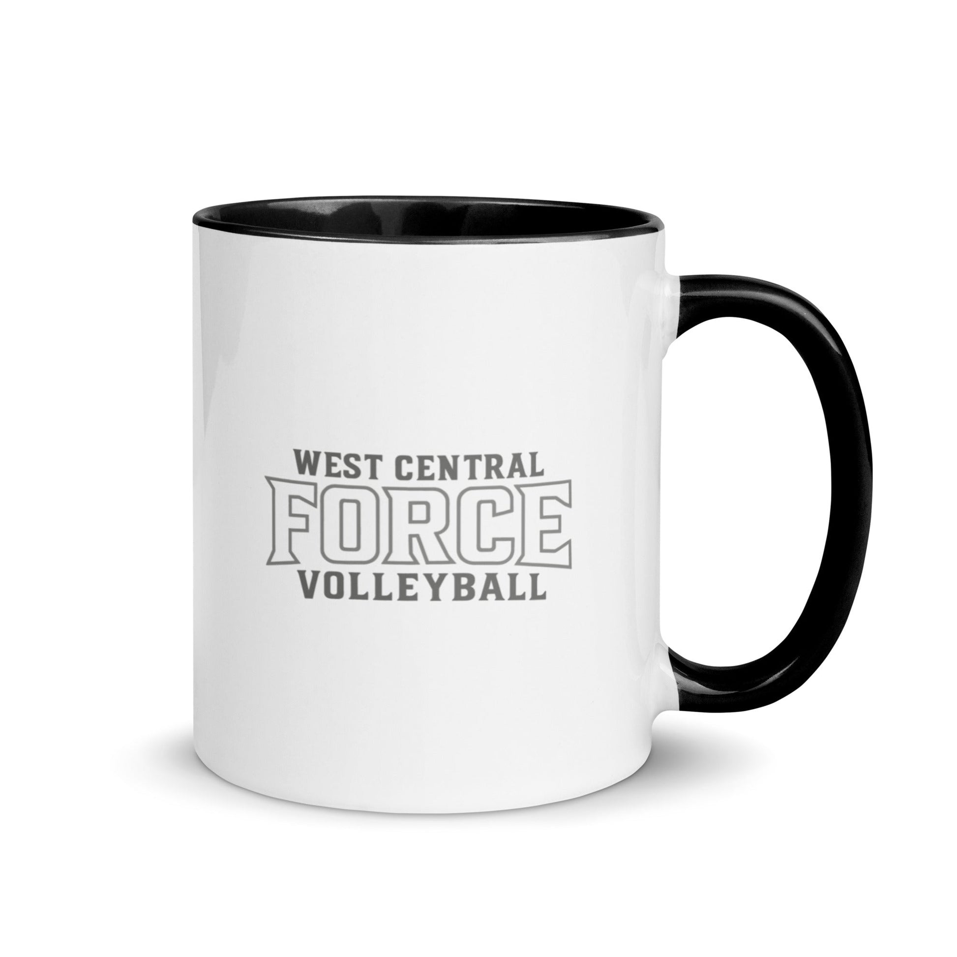 Coffee Mug | West Central Force Volleyball | Grey Logo