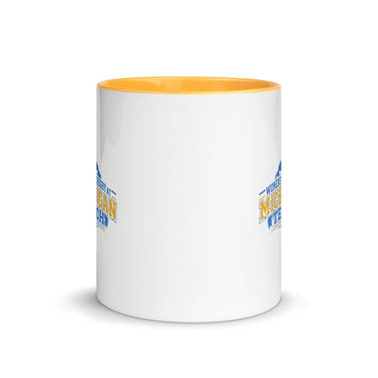 Coffee Mug | Women’s Rugby at Michigan Tech | Varsity Crest Logo