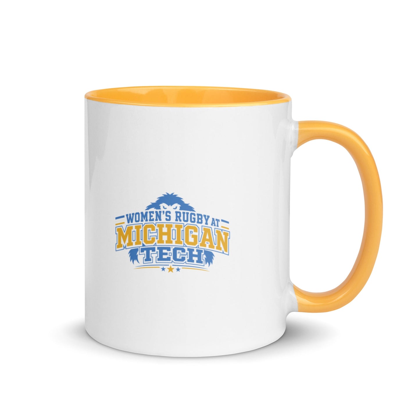 Coffee Mug | Women’s Rugby at Michigan Tech | Varsity Crest Logo