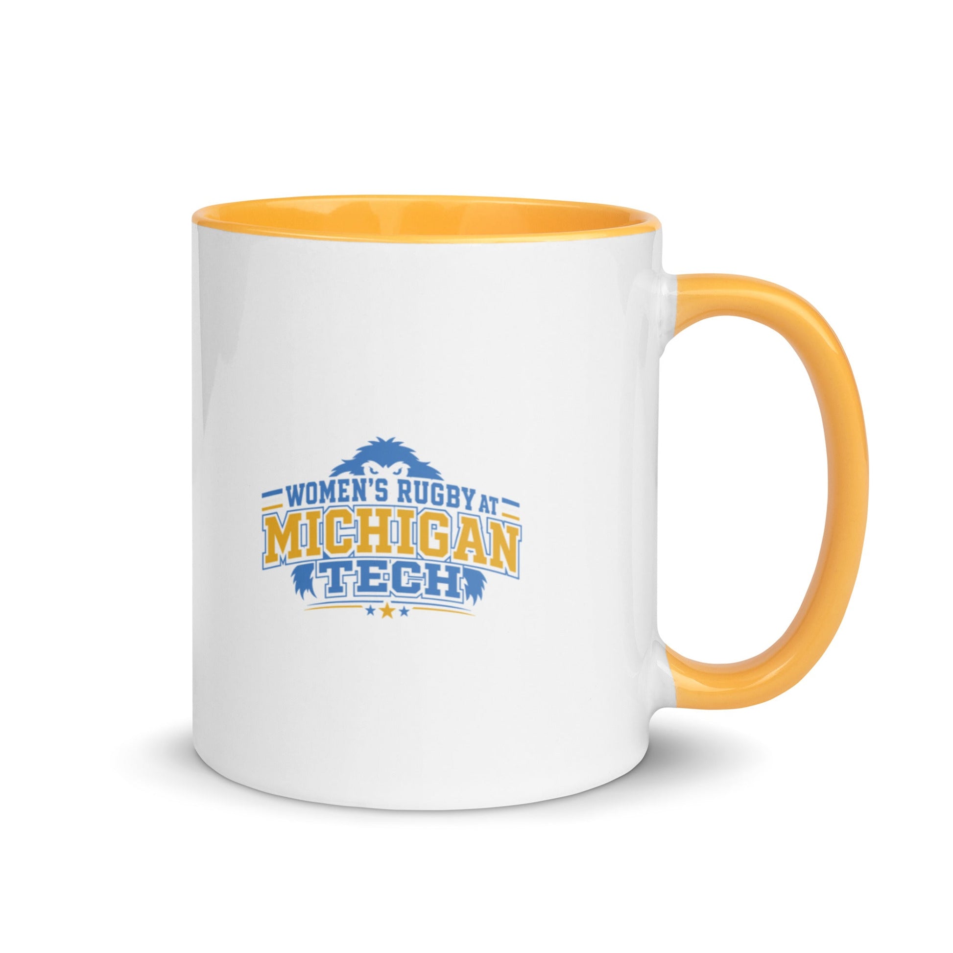 Coffee Mug | Women’s Rugby at Michigan Tech | Varsity Crest Logo