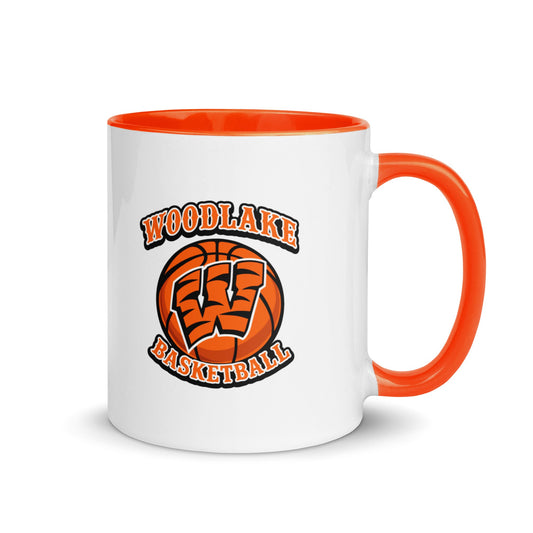 Coffee Mug | Woodlake Boys Basketball | Athletics Logo