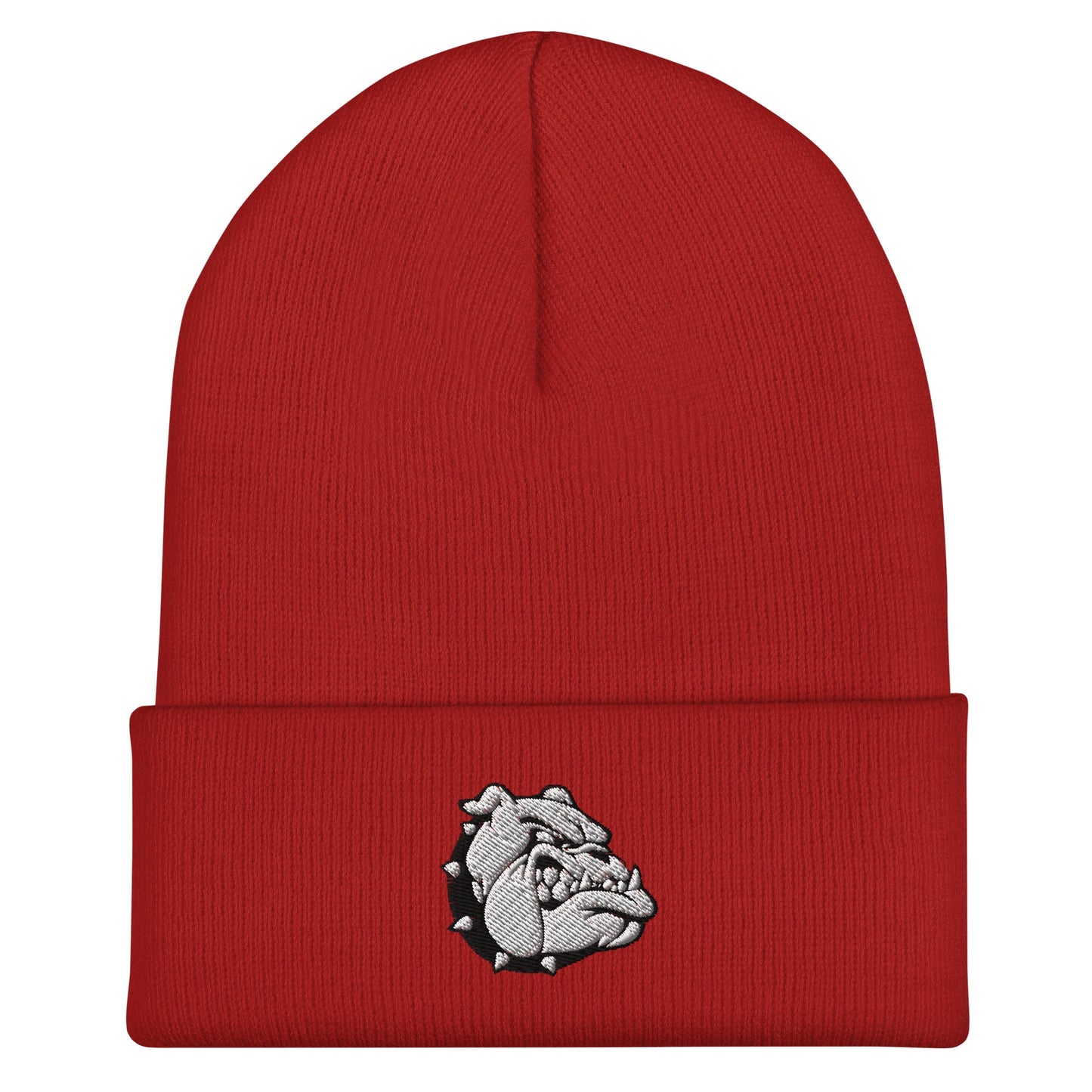 Cuffed Beanie | 6th Grade Bulldogs Team | Monochrome Logo