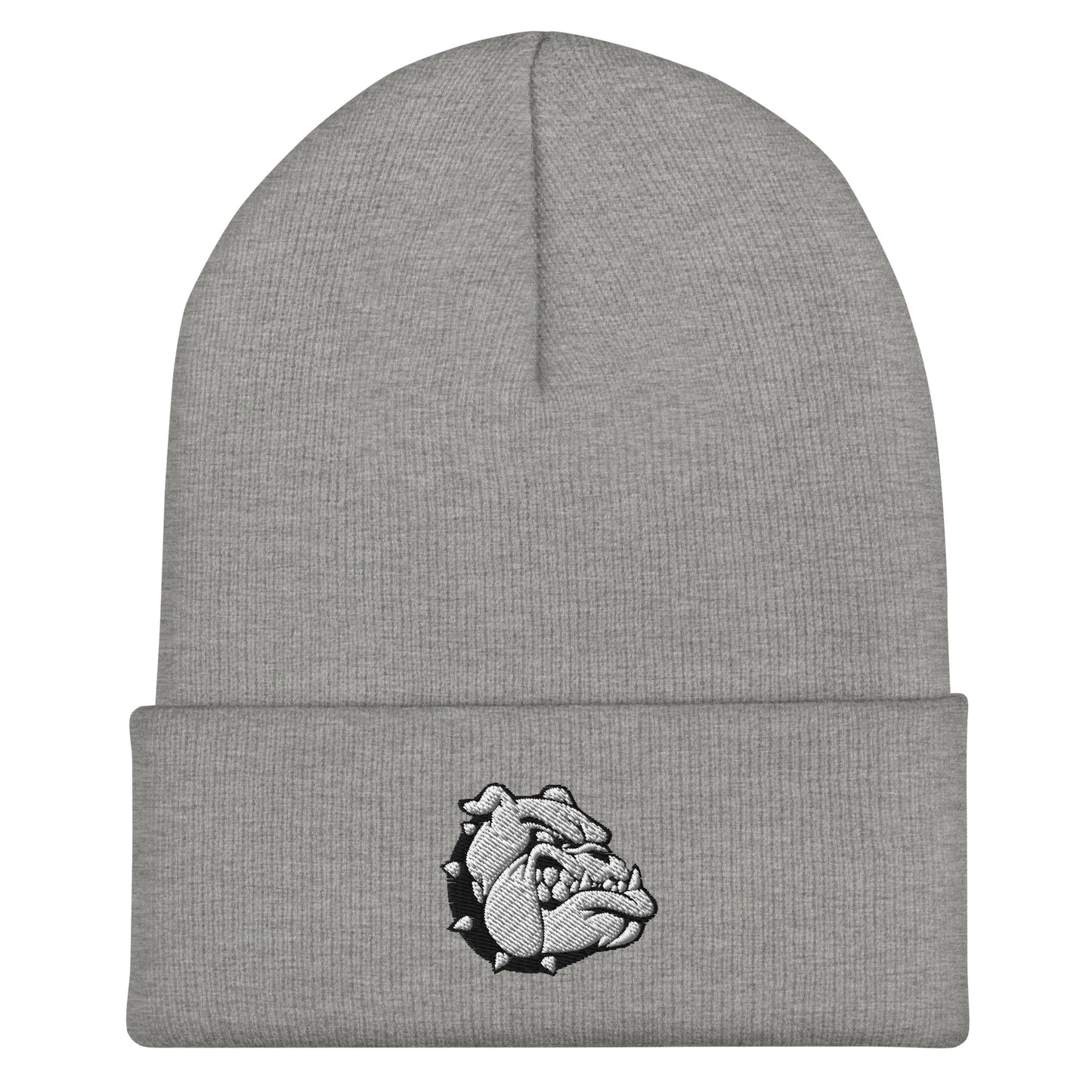 Cuffed Beanie | 6th Grade Bulldogs Team | Monochrome Logo