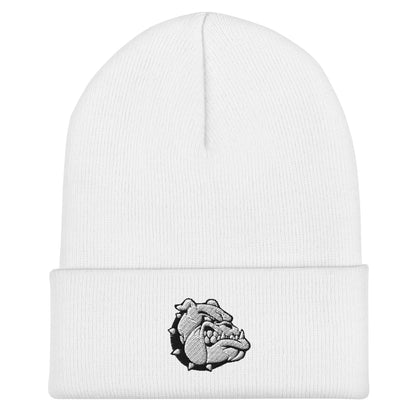 Cuffed Beanie | 6th Grade Bulldogs Team | Monochrome Logo