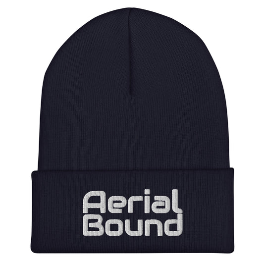 Cuffed Beanie | Aerial Bound Athletics | Script Logo
