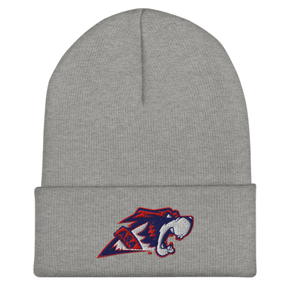 Cuffed Beanie | All Saints Academy Lacrosse | Mascot Logo