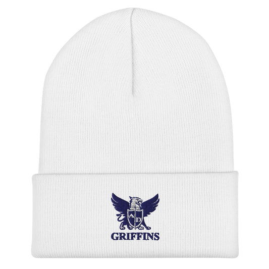 Cuffed Beanie | Arma Dei Academy Basketball | Griffin Logo