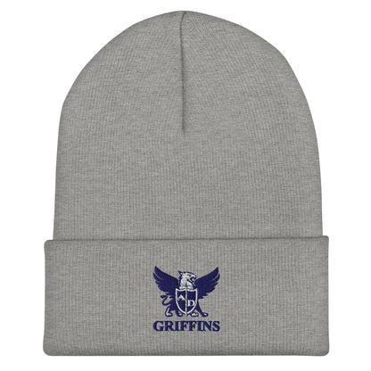 Cuffed Beanie | Arma Dei Academy Basketball | Griffin Logo