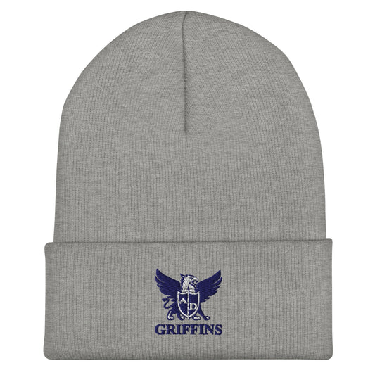 Cuffed Beanie | Arma Dei Academy Basketball | Griffin Logo