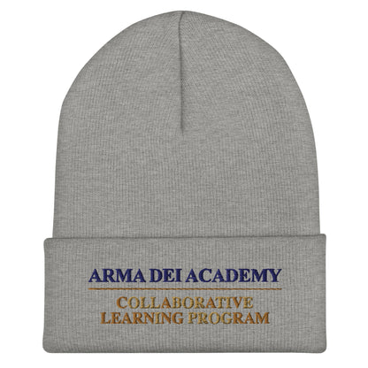 Cuffed Beanie | Arma Dei Academy Collaborative Learning Program | Alt Logo 4
