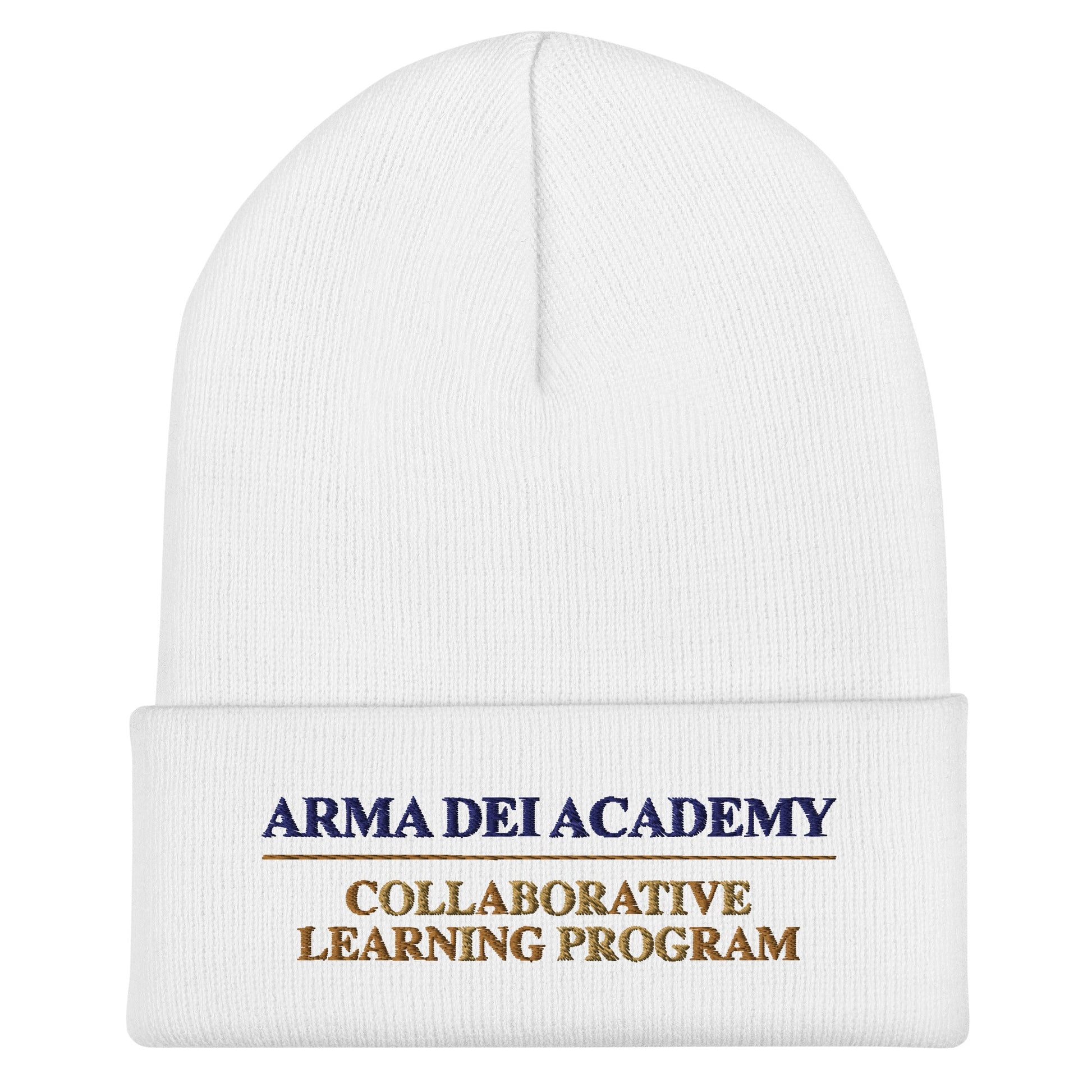 Cuffed Beanie | Arma Dei Academy Collaborative Learning Program | Alt Logo 4
