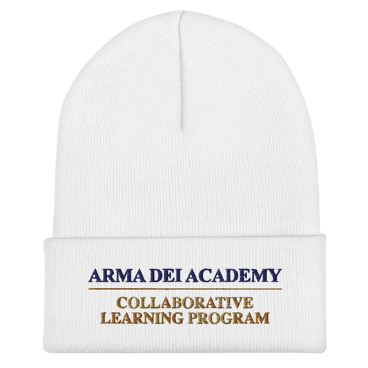 Cuffed Beanie | Arma Dei Academy Collaborative Learning Program | Alt Logo 4