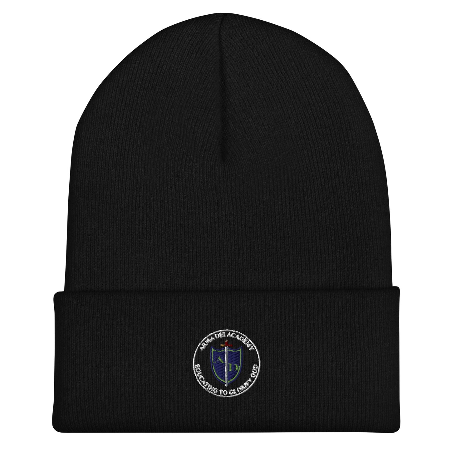 Cuffed Beanie | Arma Dei Academy | Emblem