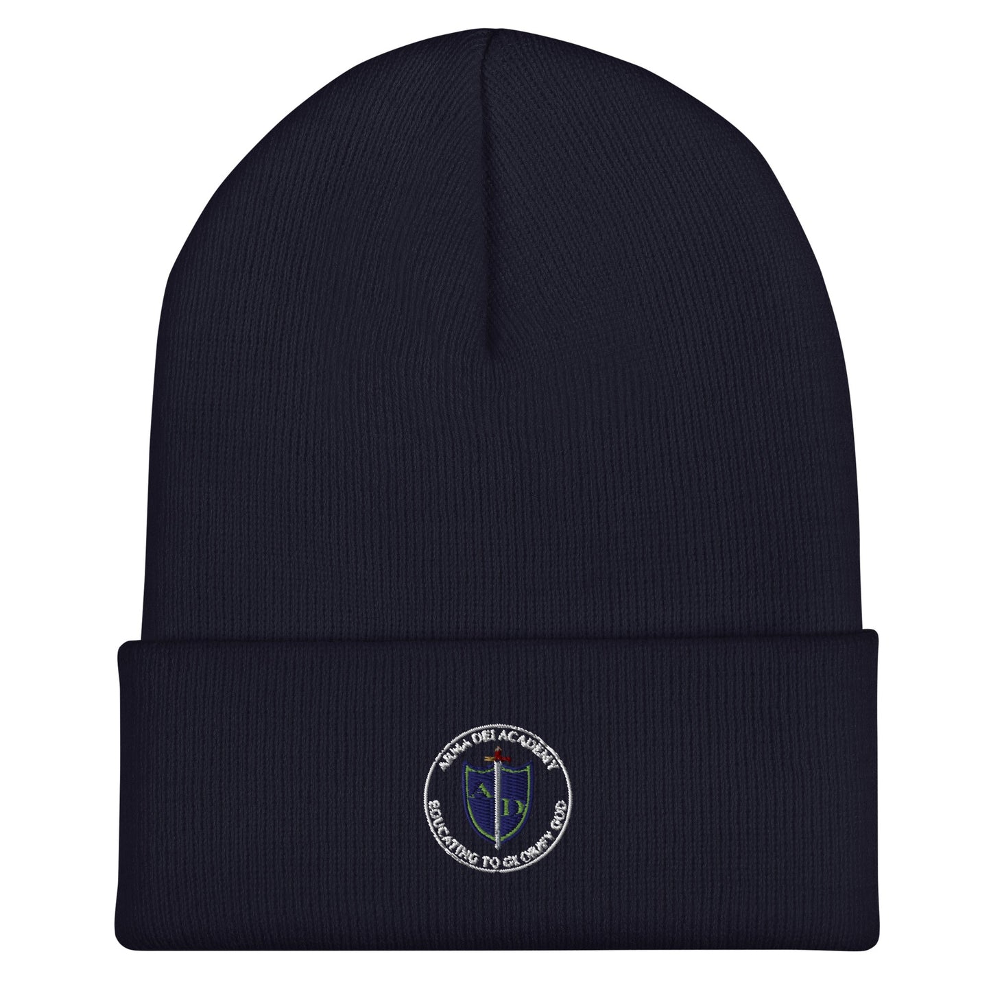 Cuffed Beanie | Arma Dei Academy | Emblem