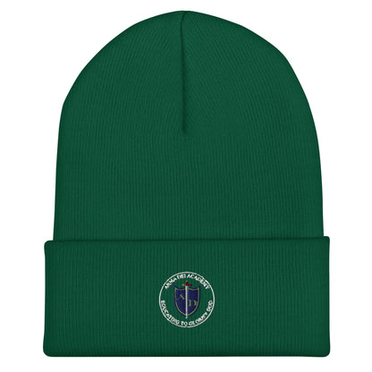 Cuffed Beanie | Arma Dei Academy | Emblem