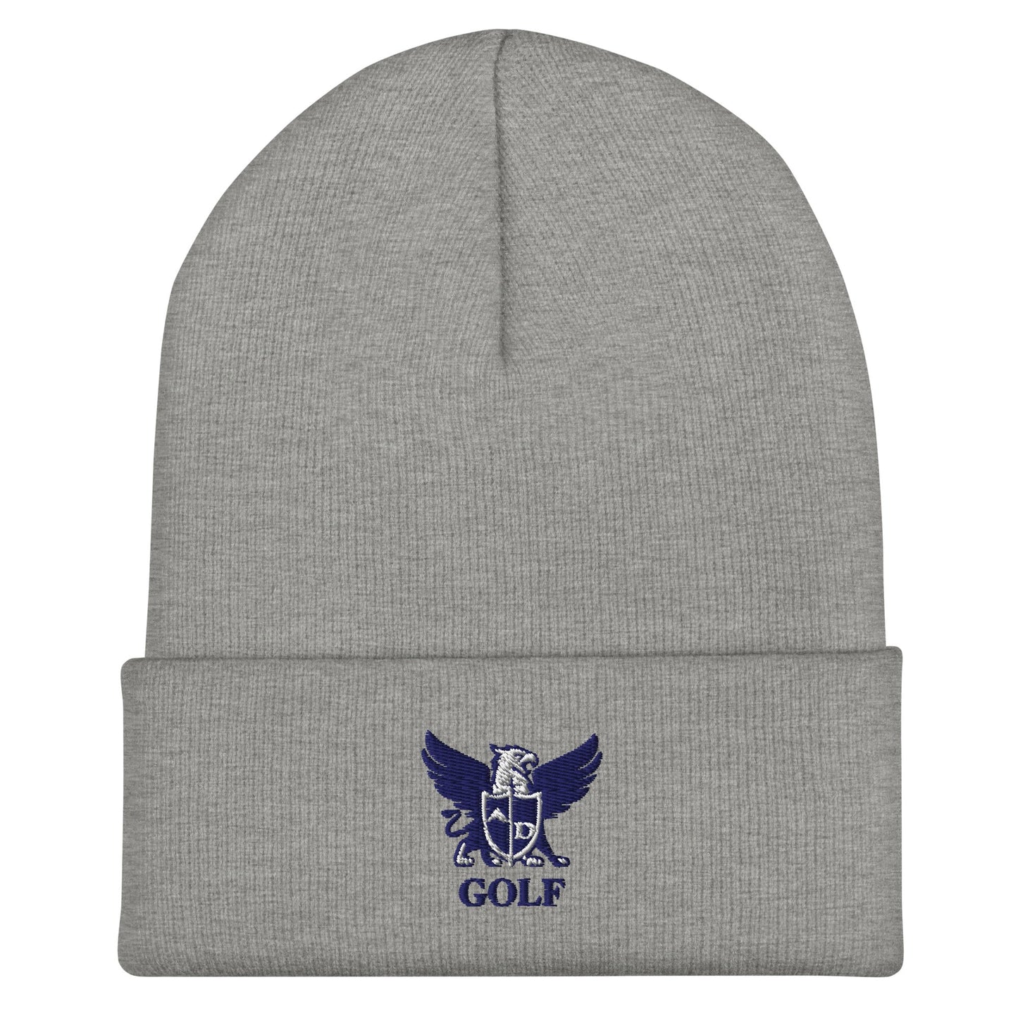 Cuffed Beanie | Arma Dei Academy Golf | Griffin Logo