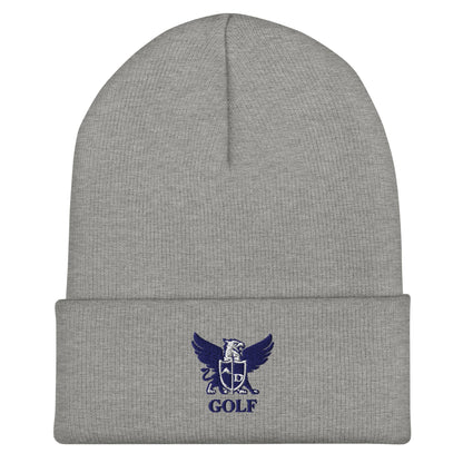 Cuffed Beanie | Arma Dei Academy Golf | Griffin Logo