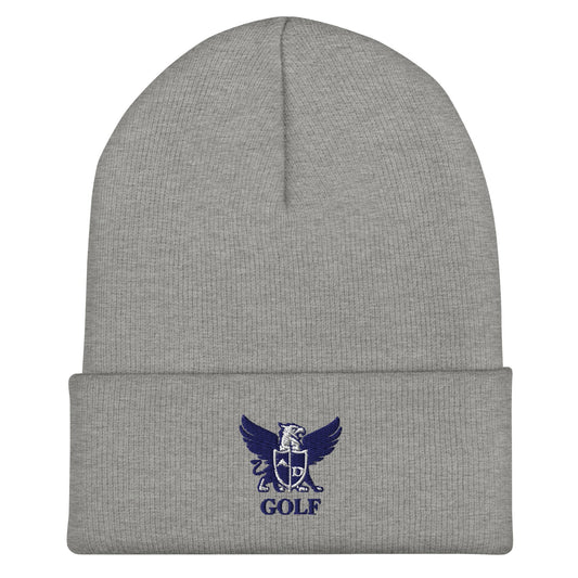 Cuffed Beanie | Arma Dei Academy Golf | Griffin Logo