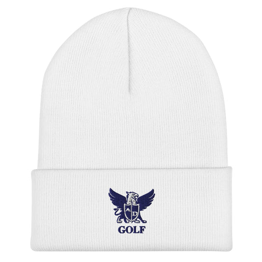 Cuffed Beanie | Arma Dei Academy Golf | Griffin Logo
